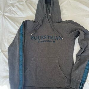 Equestrian Stockholm Gray Hoodie